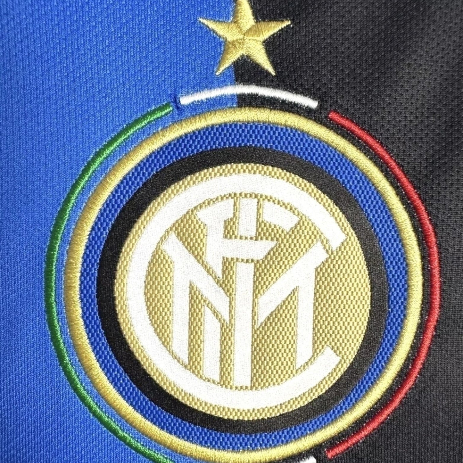 Inter Milan Domicile 09/10 - Manches Longues - Ligue des Champions - Détail