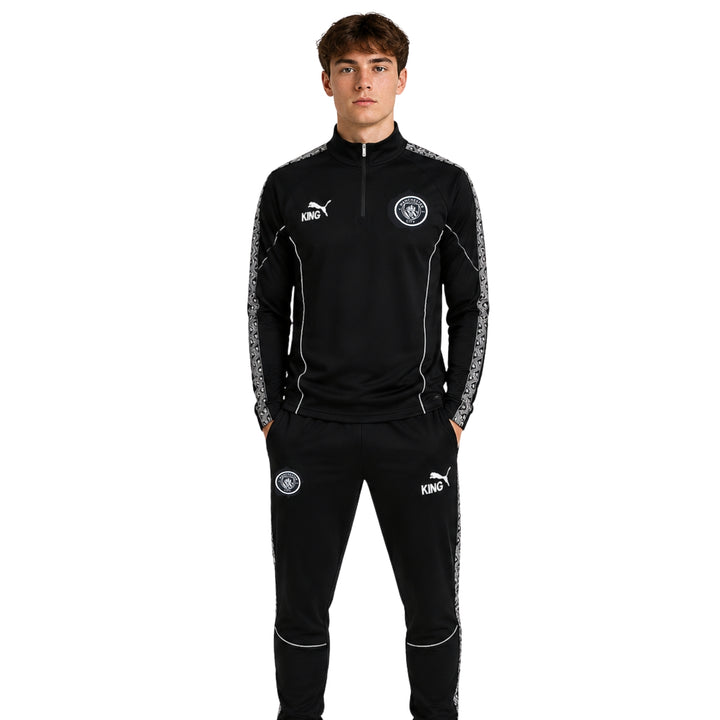 Manchester City 26/27 - Survêtement - 1/2 Zip - Noir