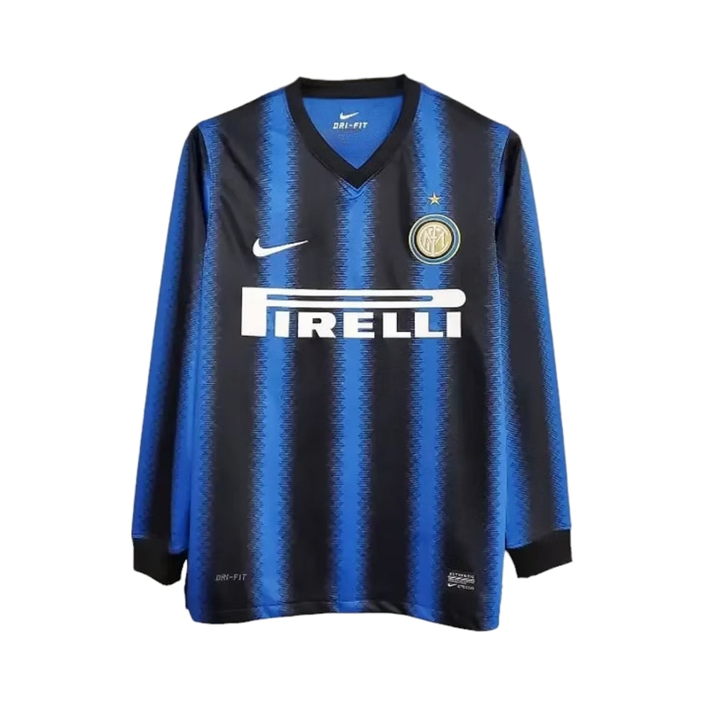 Inter Milan Home 10/11 - Long Sleeves