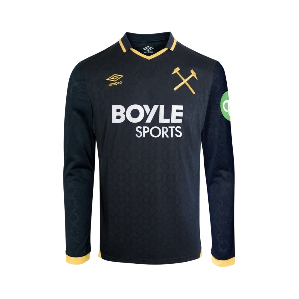 West Ham United Third 25/26 - All Sponsors - Long Sleeved