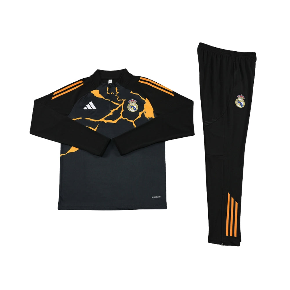 Real Madrid 25/26 - Survêtement - 1/2 Zip - Détail