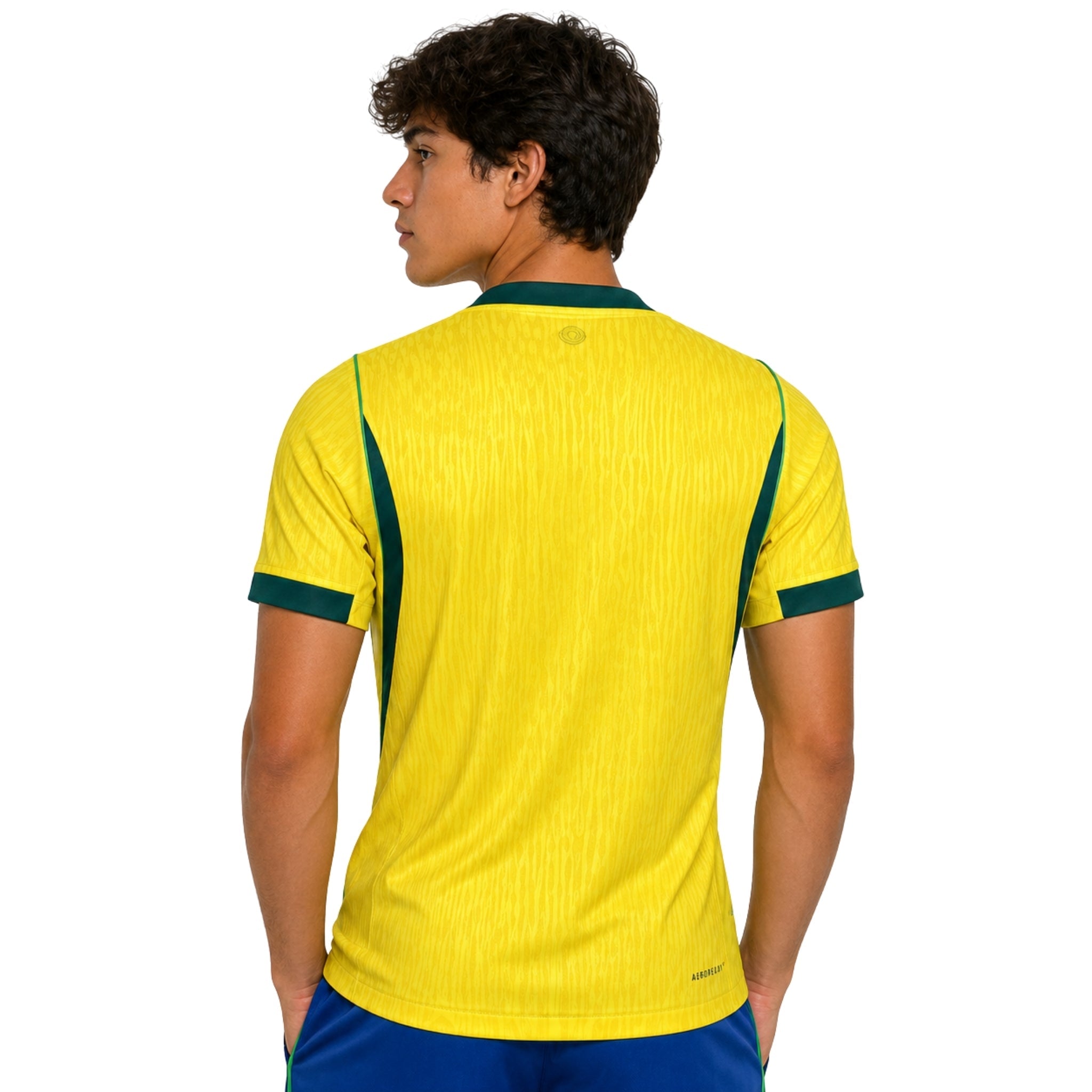 Maillot Brésil Domicile 26/27 - Coupe du Monde 2026 - Version Joueur, à plat avant