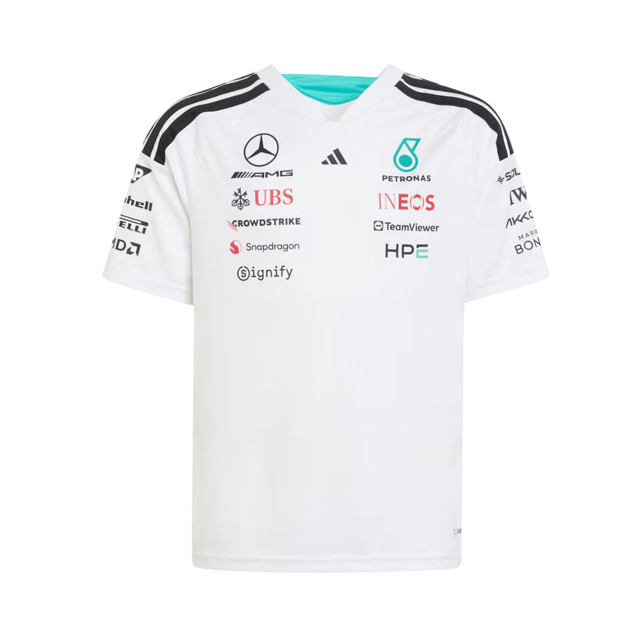 T-Shirt Mercedes AMG Petronas F1 2026 - Blanc