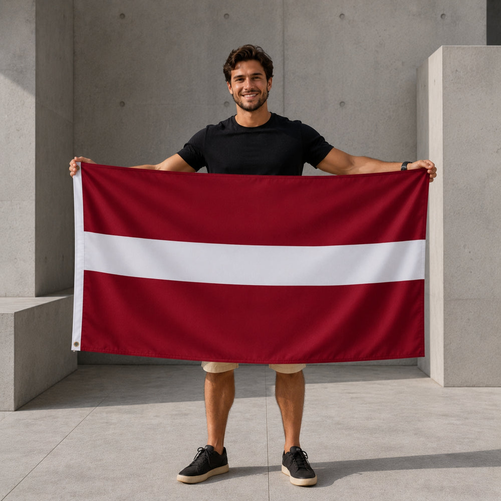 Bandera - Letonia
