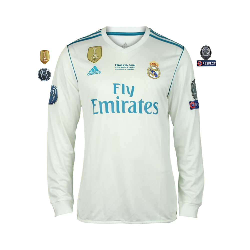 Real Madrid Local 17/18 - Manga Larga - Final Liga de Campeones