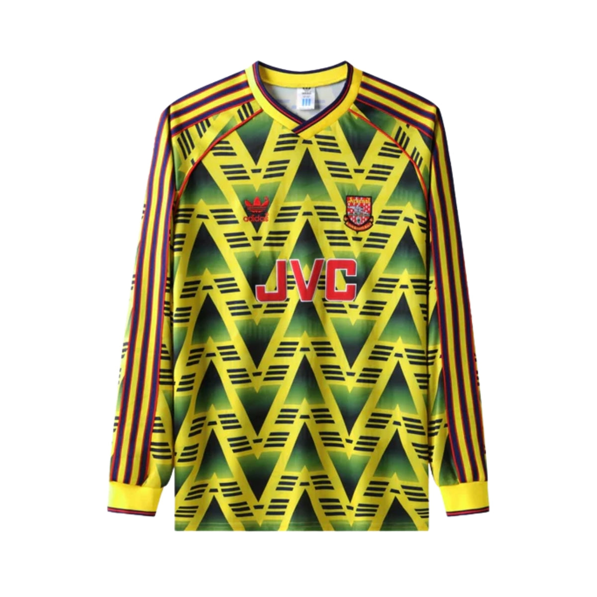 Arsenal Away 91/92 - Long Sleeved - Front view