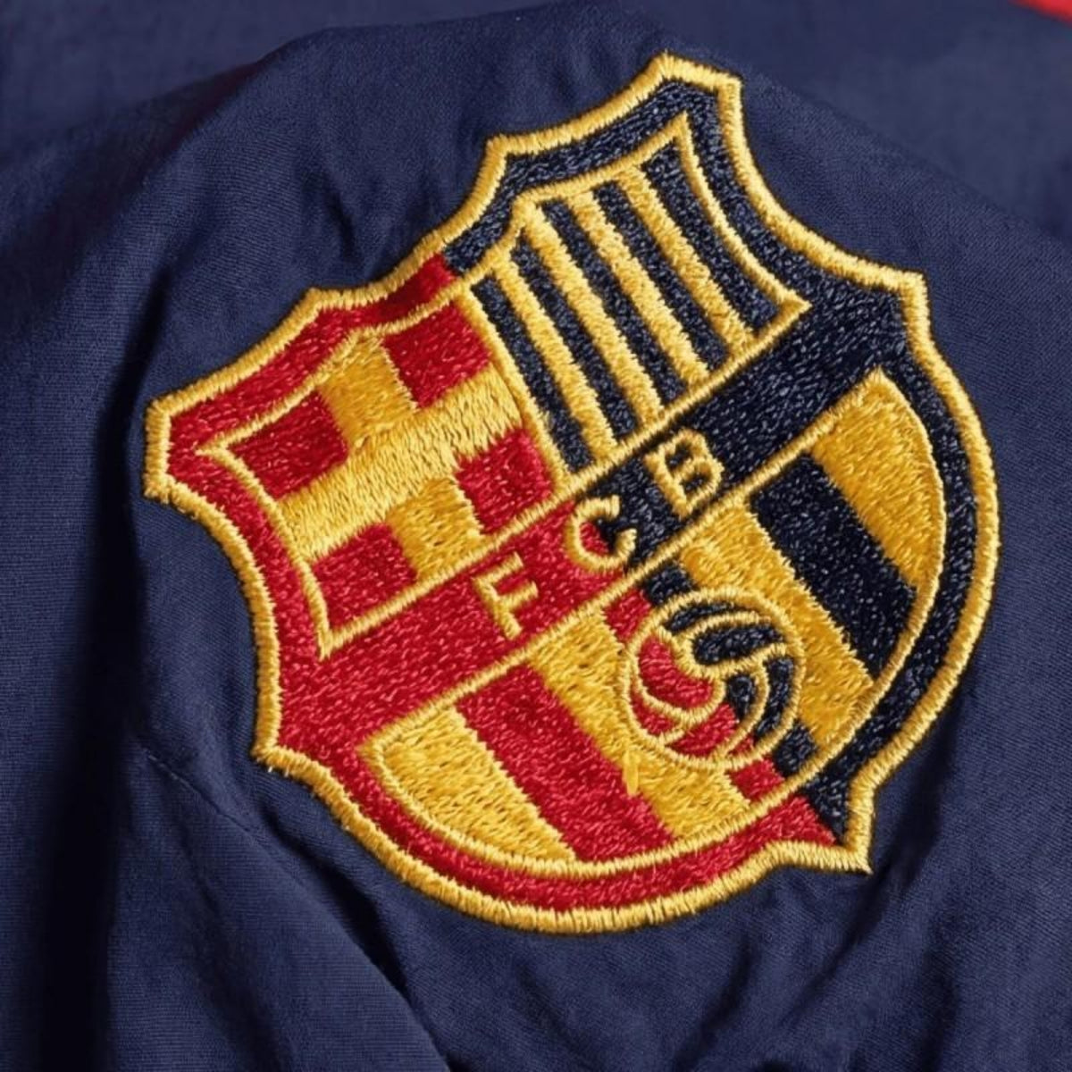 Coupe-Vent - Barcelone 26/27 - Bleu Marine et Rouge