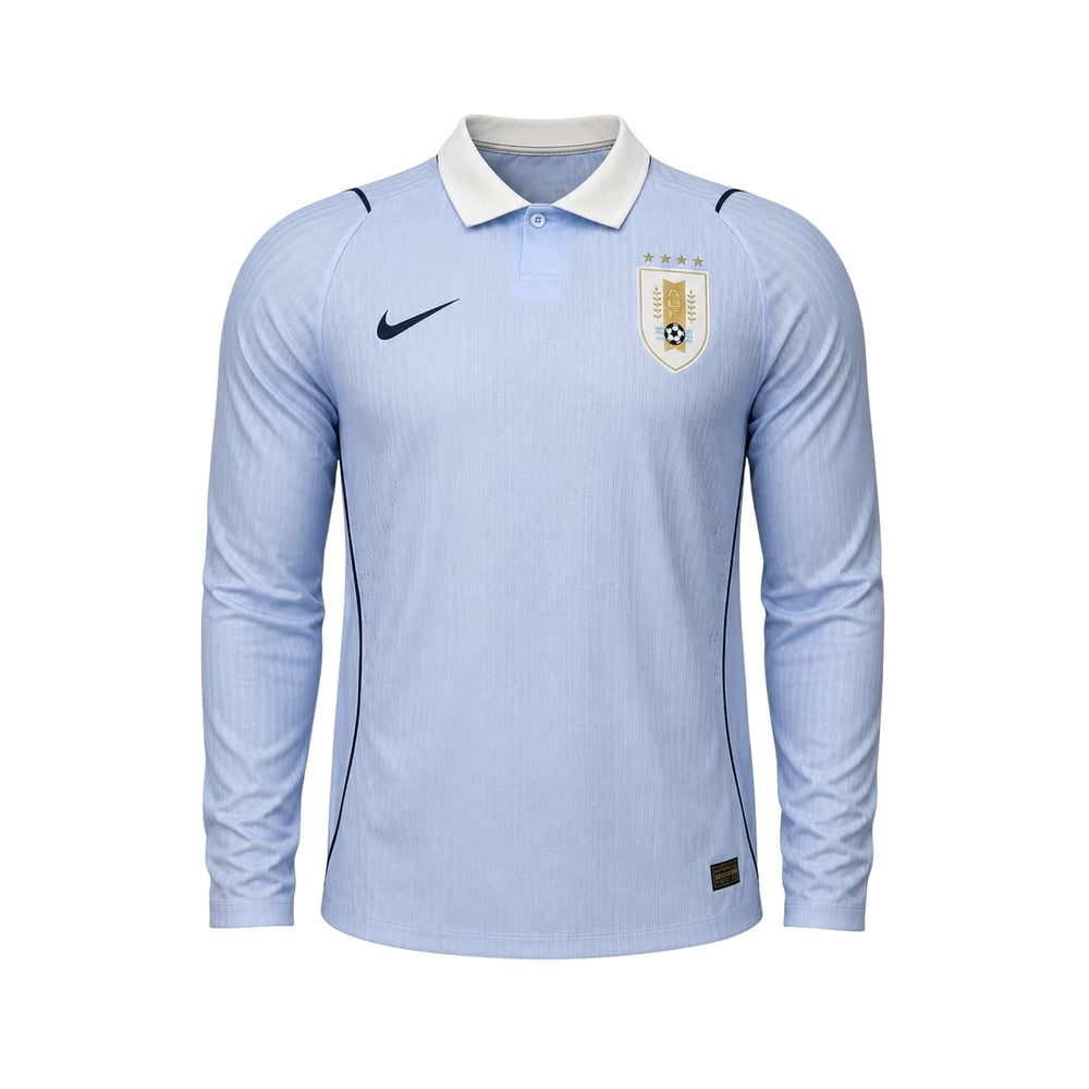 Uruguay Home 26/27 - World Cup 2026 - Long Sleeve - Player Version