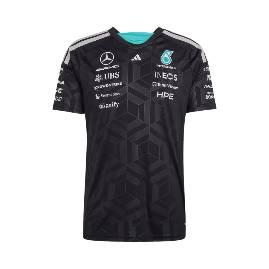 T-Shirt Mercedes AMG Petronas F1 2026 - Noir