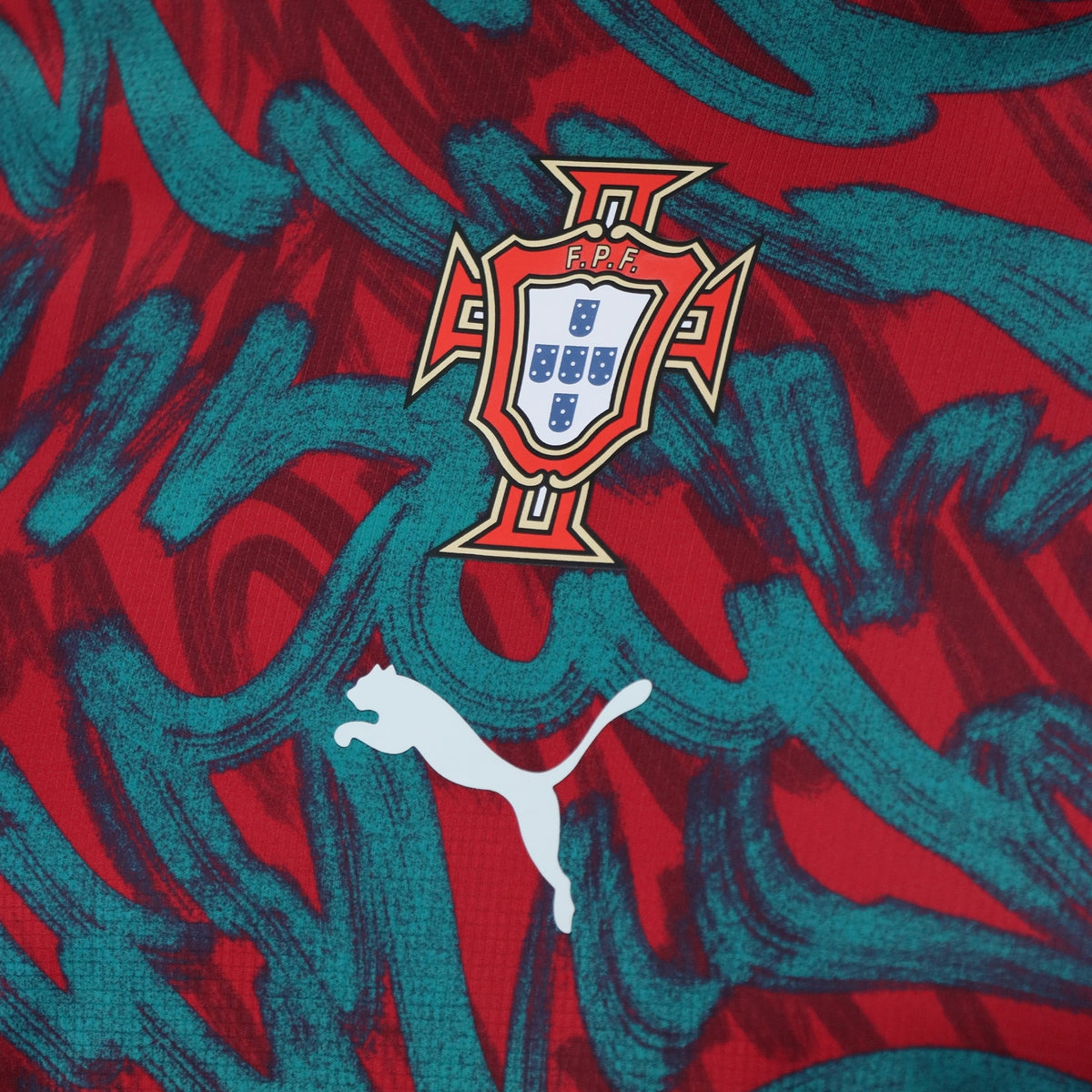Portugal Avant-Match 26/27 - Coupe du Monde 2026 - Rouge et Vert