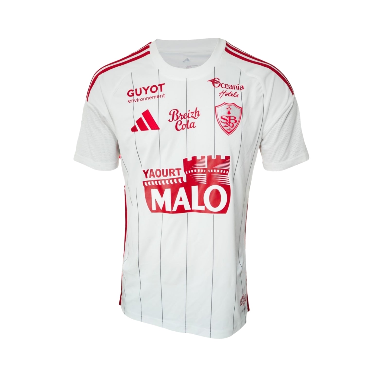 Stade Brestois Extérieur 25/26 - Tous les Sponsors