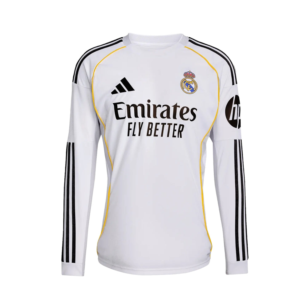 Camiseta Real Madrid Local 25/26 Manga Larga
