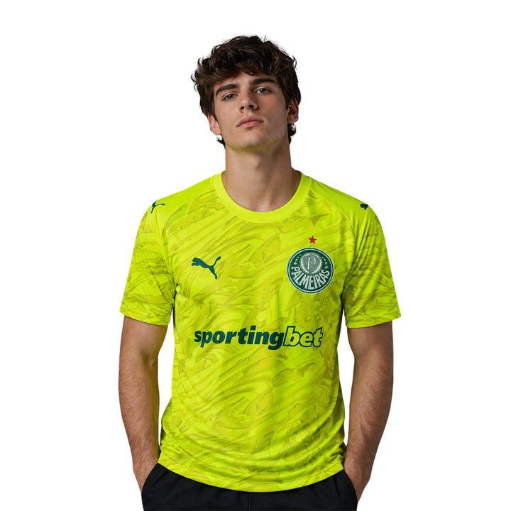 Palmeiras Gardiens de But 26/27 - Jaune Fluo