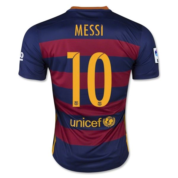 Barcelona Home 15/16 - Messi 10 - Front view