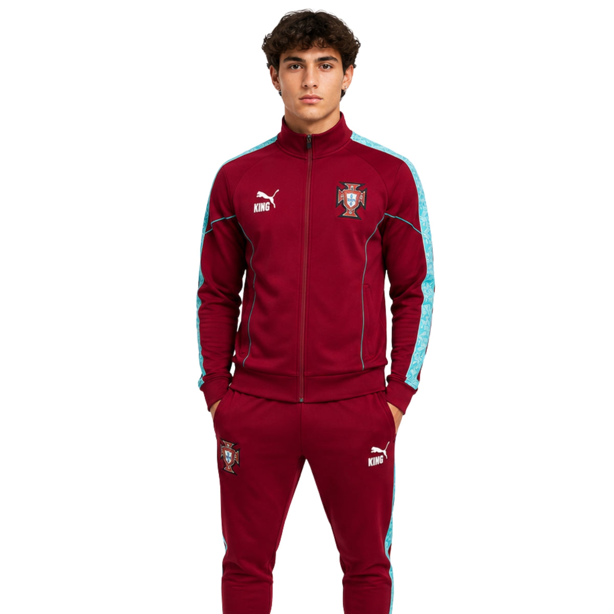 Portugal 26/27 - Survêtement - Zip Complet - Bordeaux