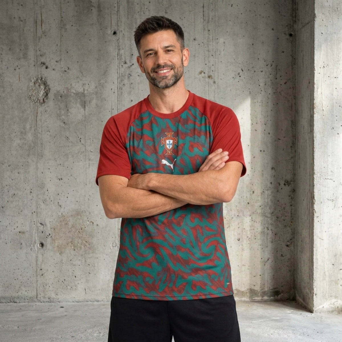 Portugal Avant-Match 26/27 - Coupe du Monde 2026 - Rouge et Vert