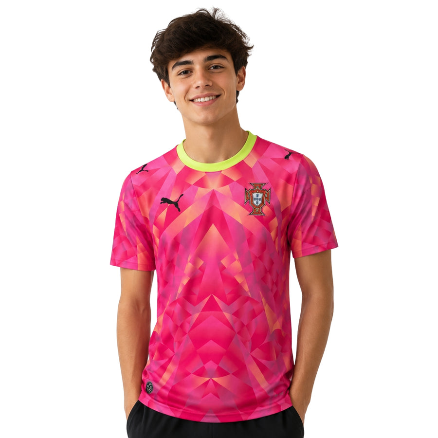 Portugal Goalkeepers 26/27 - World Cup 2026 - Pink and Yellow