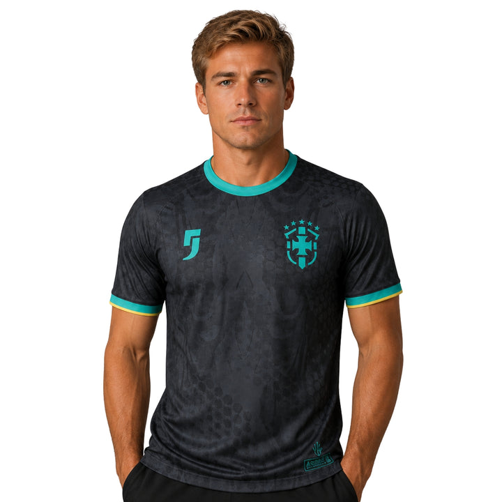 Brésil Édition Spéciale 26/27 - Coupe du Monde 2026 - Version Joueur - Noir