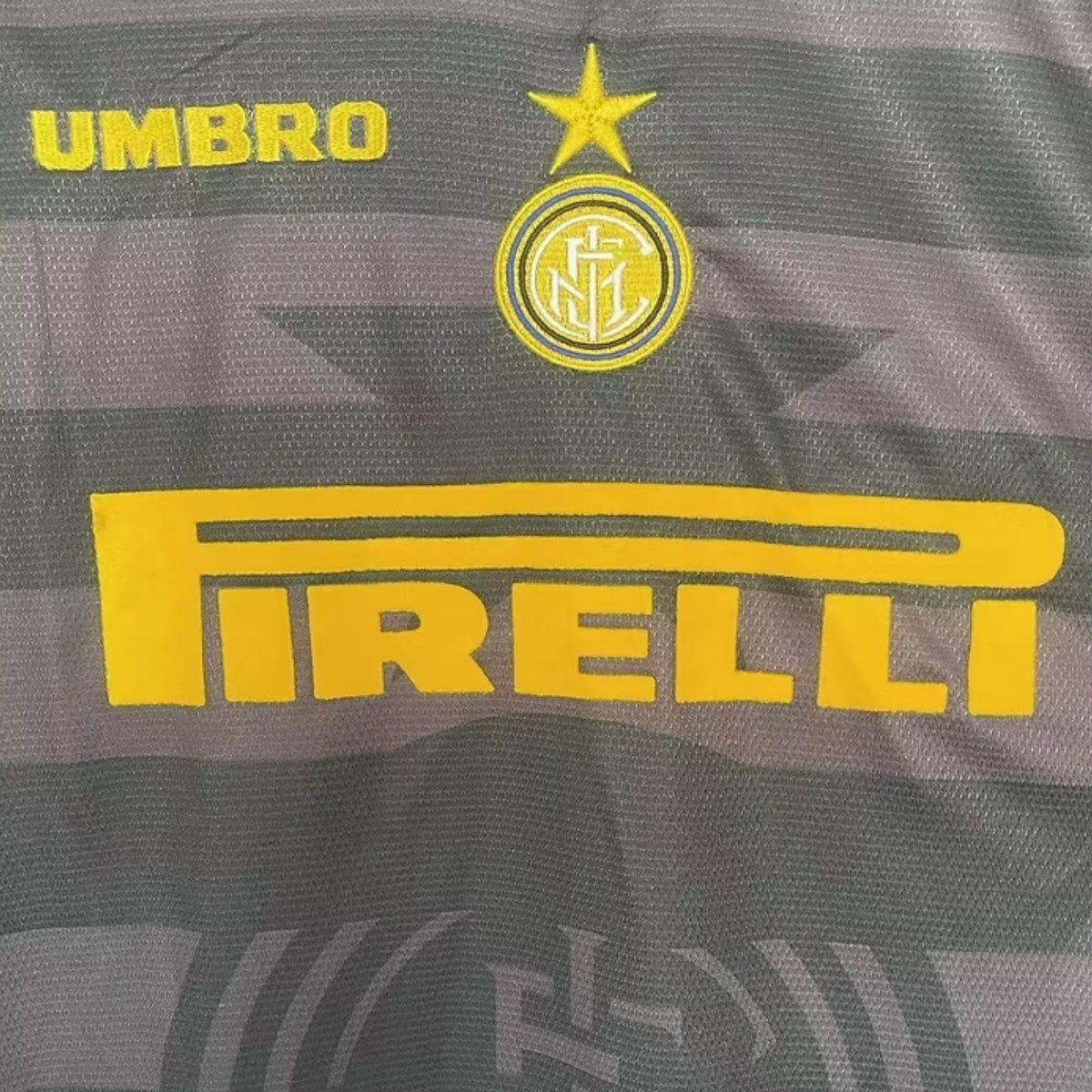 Inter Milan Troisième 97/98 - Manches Longues - Détail
