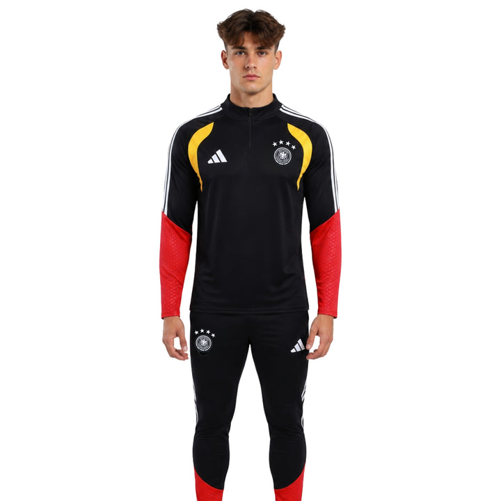 Allemagne 26/27 - Survêtement - 1/2 Zip - Noir, Jaune et Rouge