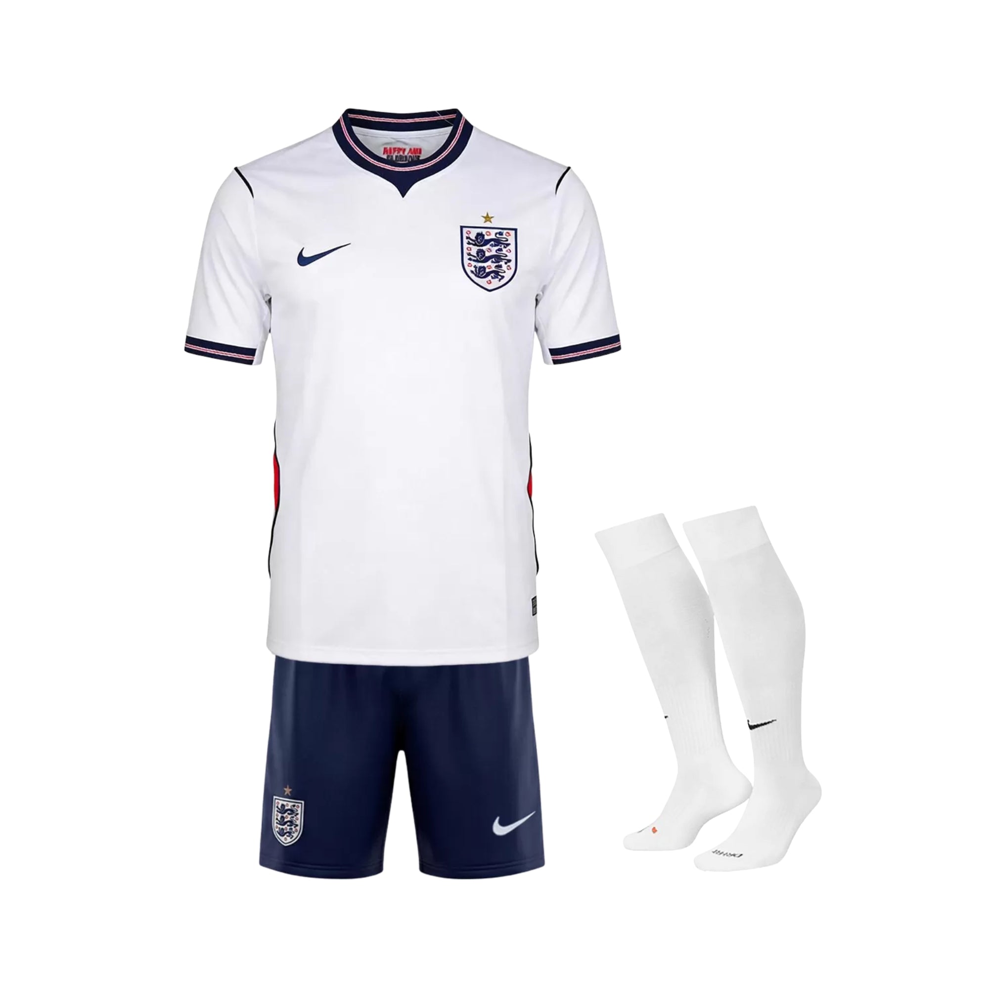 Kit - Angleterre Domicile 26/27 - Vue de face