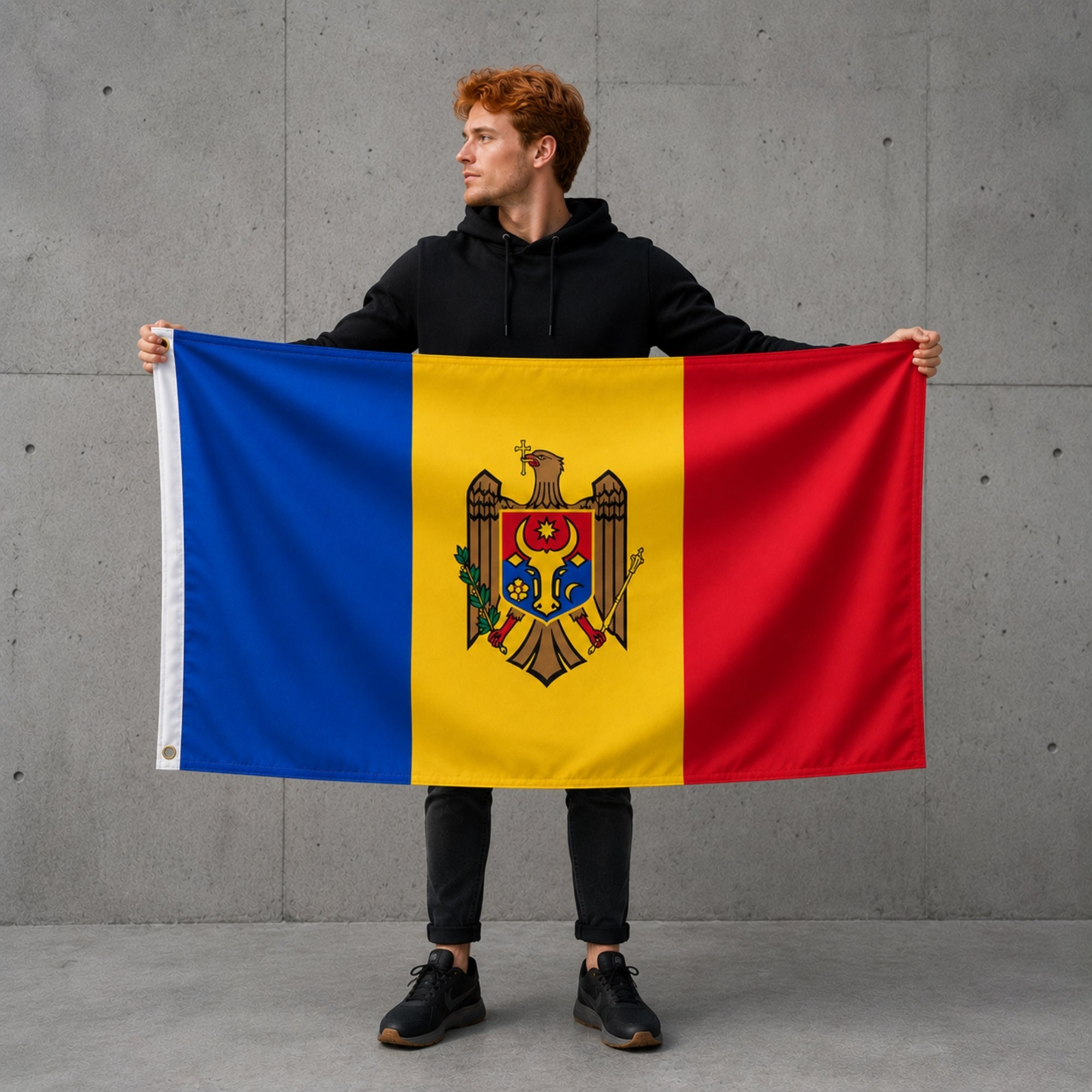 Drapeau - Moldavie