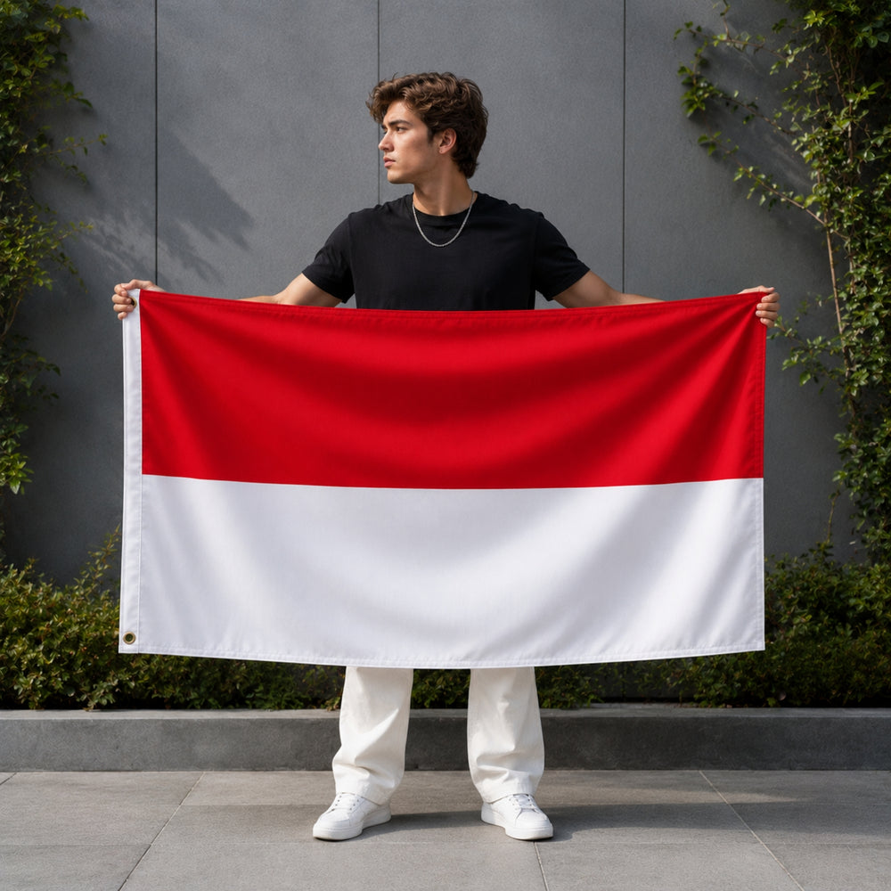Bandera - Mónaco