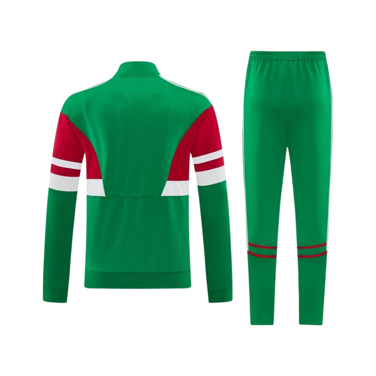 Mexico 26/27 - Tracksuit - Full Zip - Green and Red