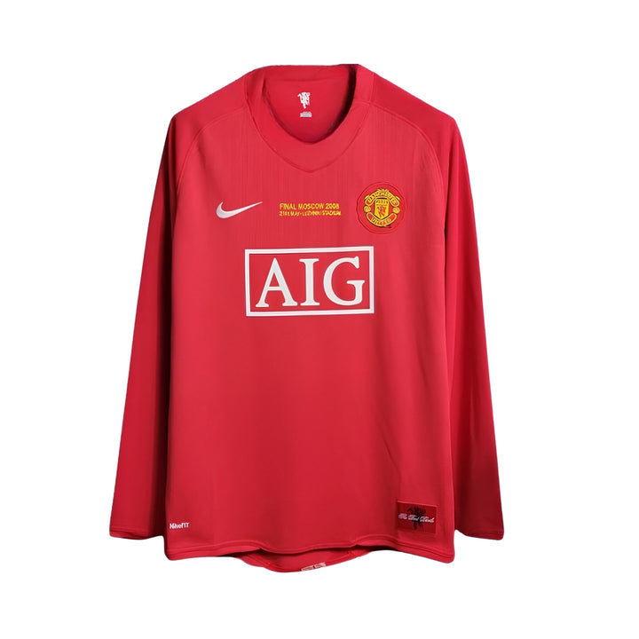 Manchester United Domicile 07/08 - Manches longues - Finale de la Ligue des champions