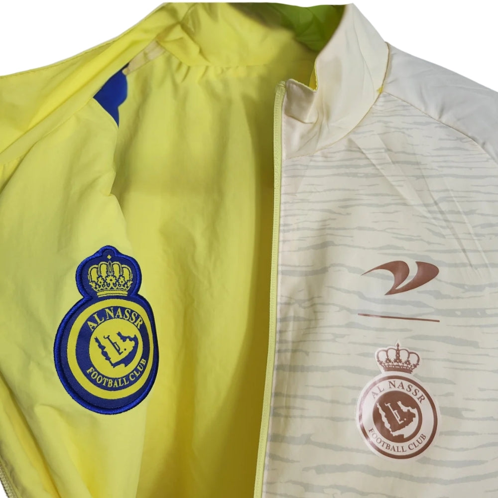 Coupe-Vent Réversible - Al-Nassr 23/24 - Porté