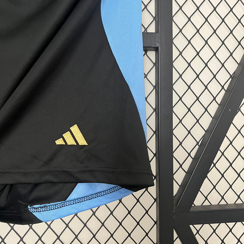 Argentina Away Shorts 24/25 - Black