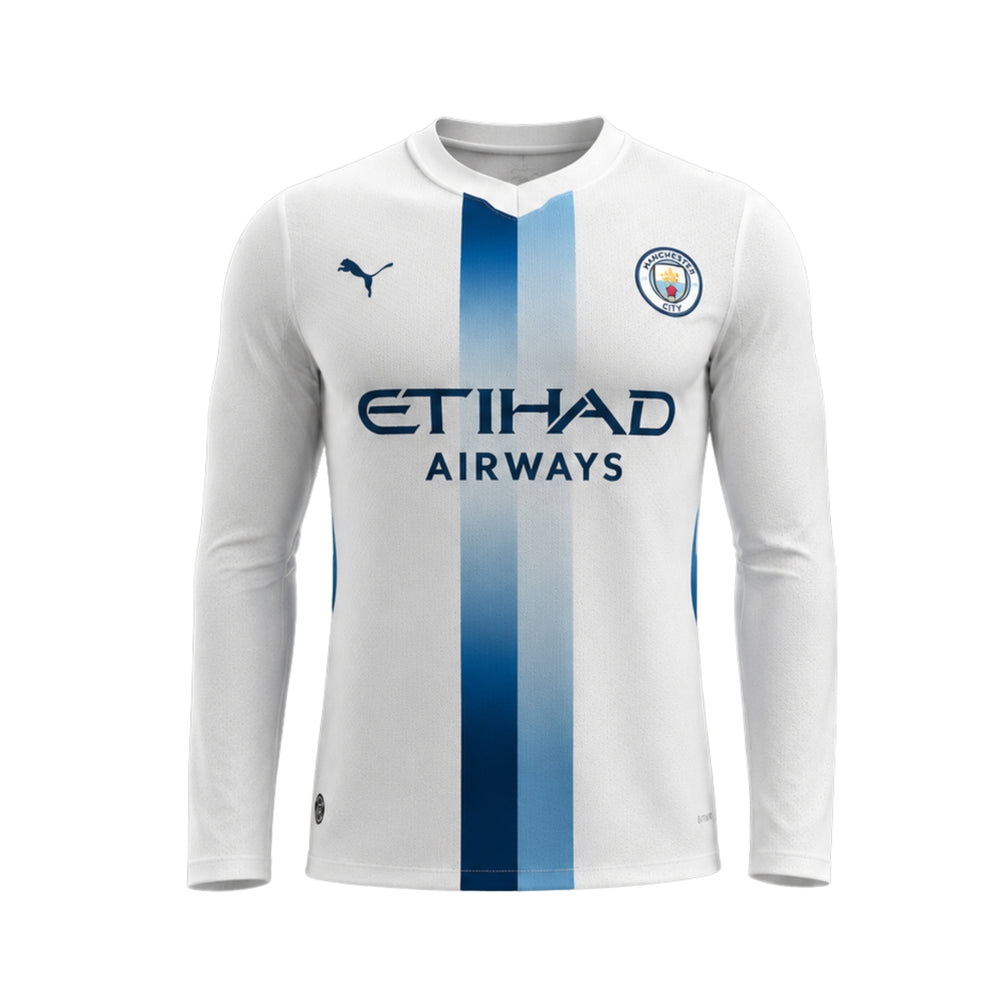 Manchester City Visitante 26/27 - Manga Larga - Versión Jugador