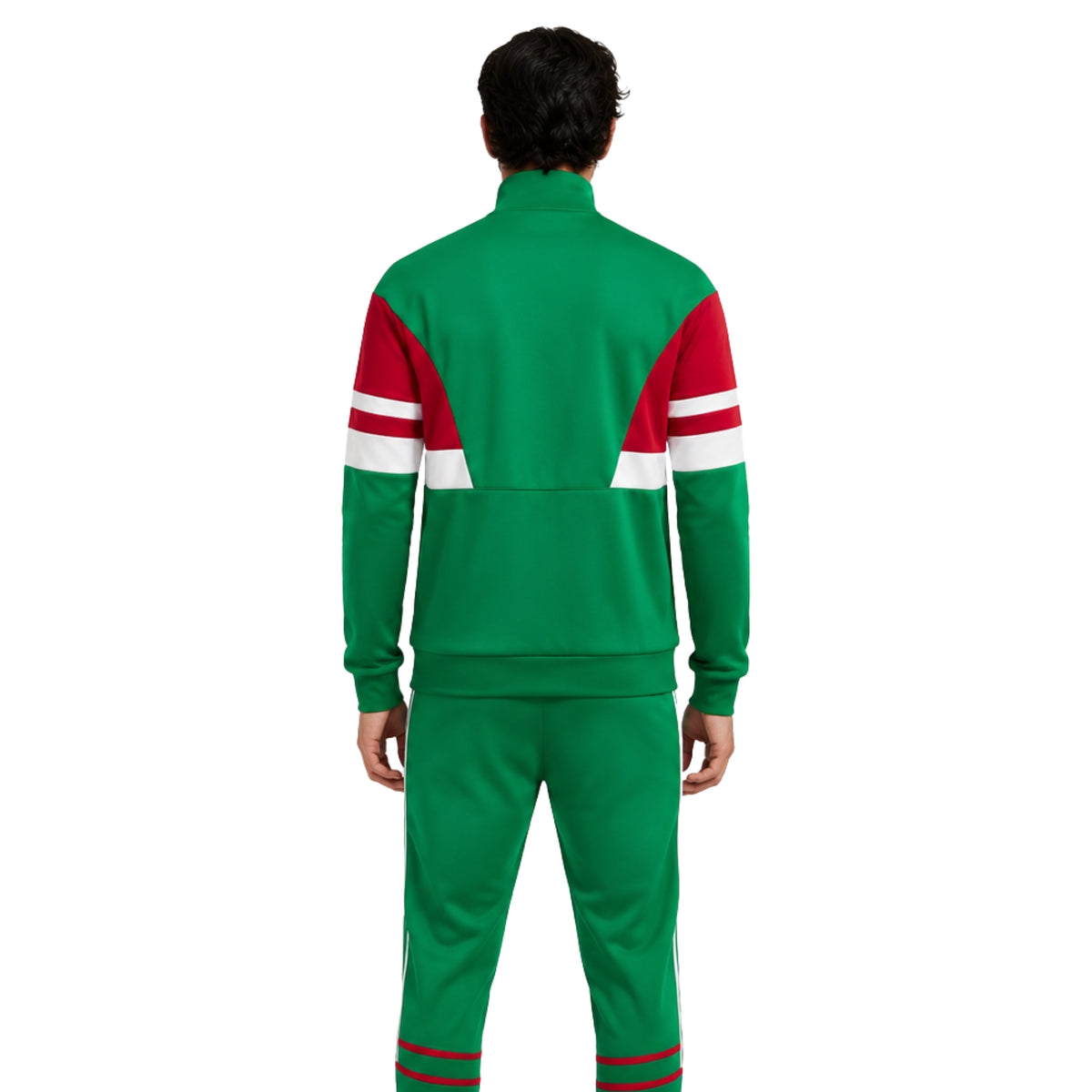 Mexico 26/27 - Tracksuit - Full Zip - Green and Red