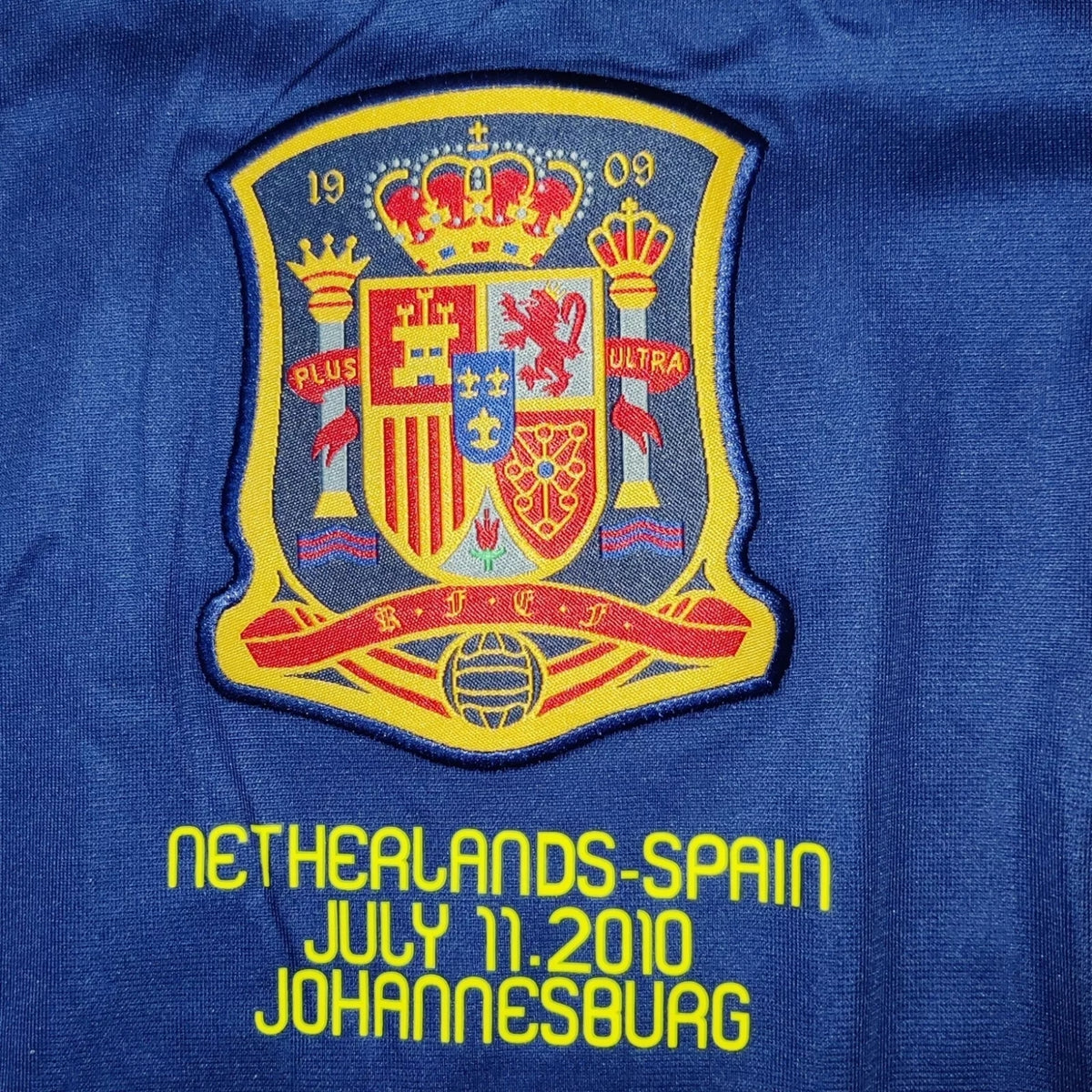 Spain Away 10/11 - 2010 World Cup Final - Detail