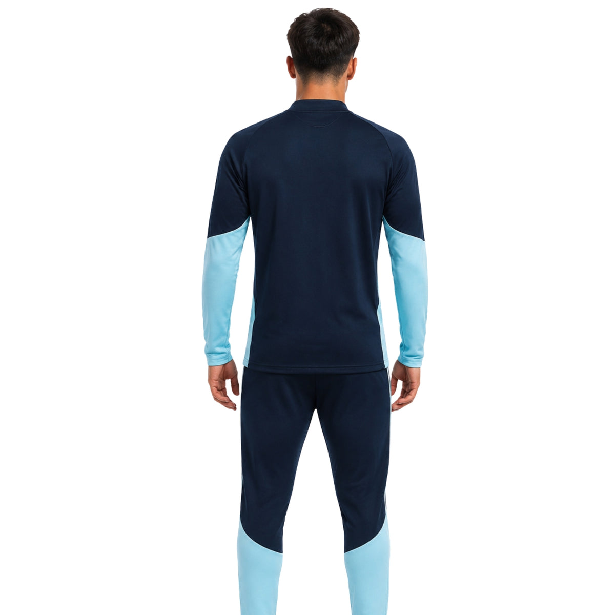 Argentine 26/27 - Survêtement - 1/2 Zip - Bleu Marine et Bleu Clair