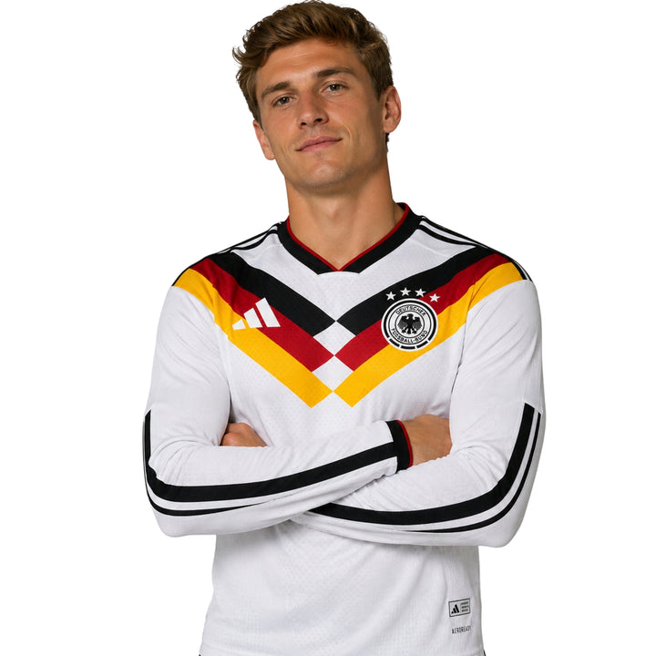 Allemagne Domicile 26/27 - Coupe du Monde 2026 - Manches Longues - Version Joueur