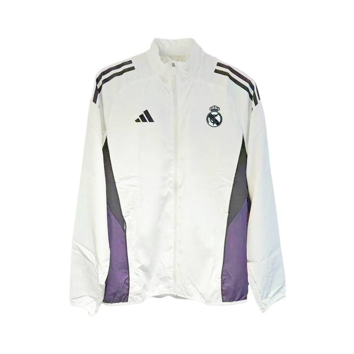 Coupe-Vent - Real Madrid 25/26 - Blanc et Violet