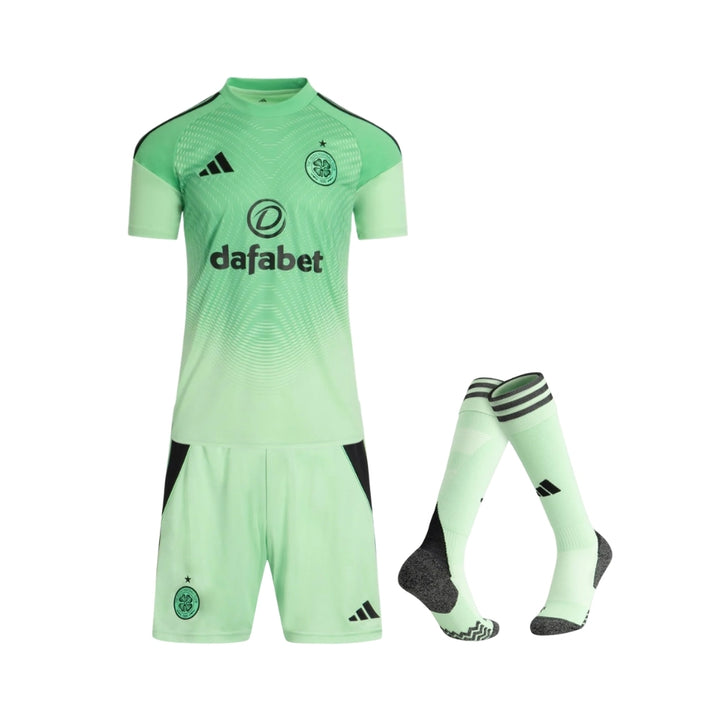 Kit - Celtic Gardiens de But 25/26 - Vert Menthe
