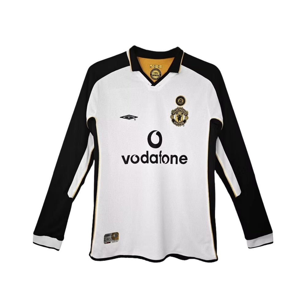 Manchester United Away 01/02 - Long Sleeves