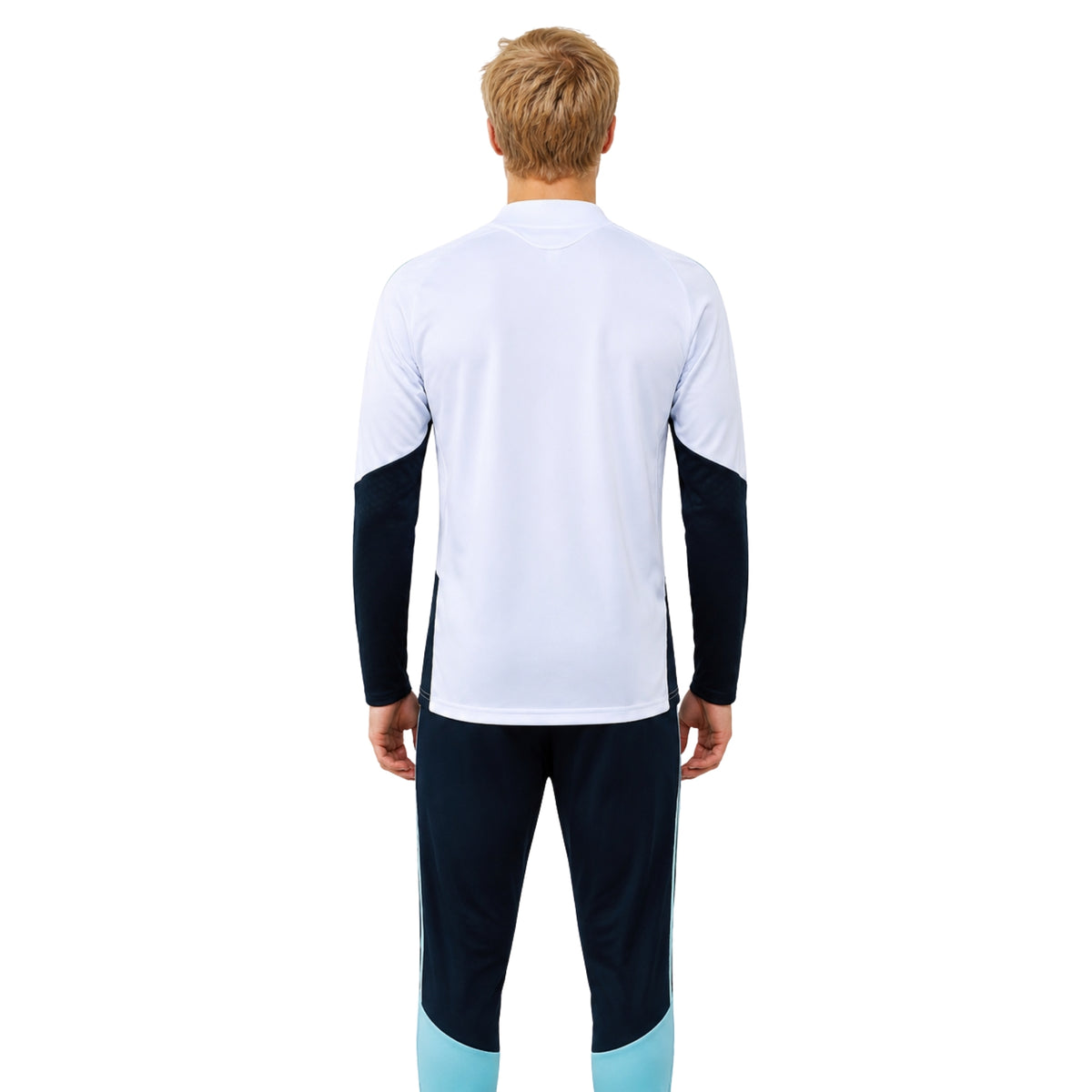 Argentine 26/27 - Survêtement - 1/2 Zip - Blanc et Bleu Clair