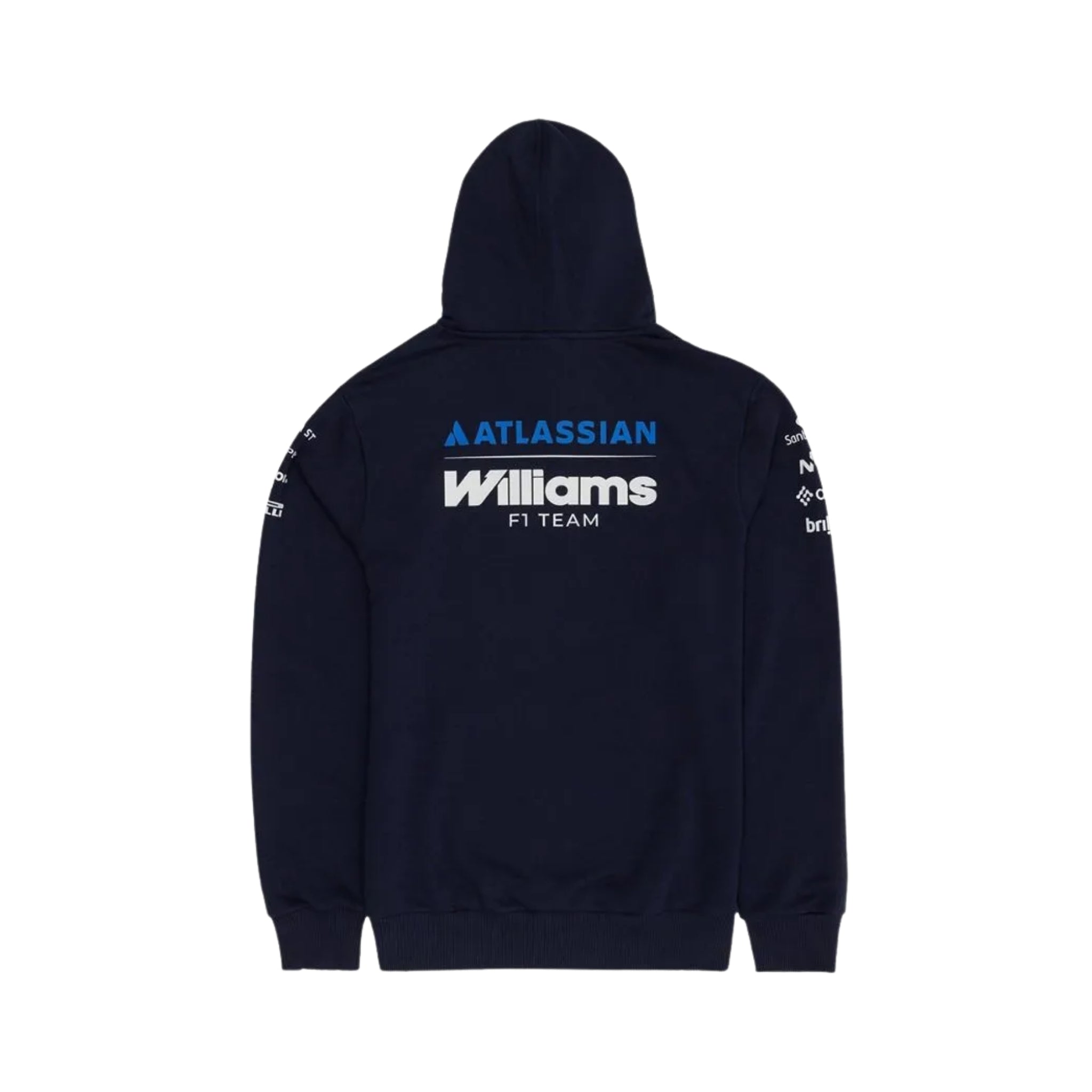 Sweat Willians F1 2026 - Zip Complet - Vue de dos