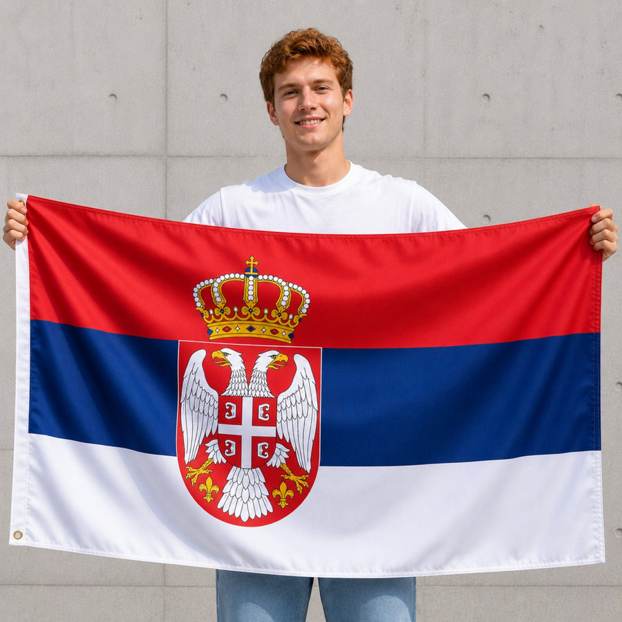 Bandera - Serbia