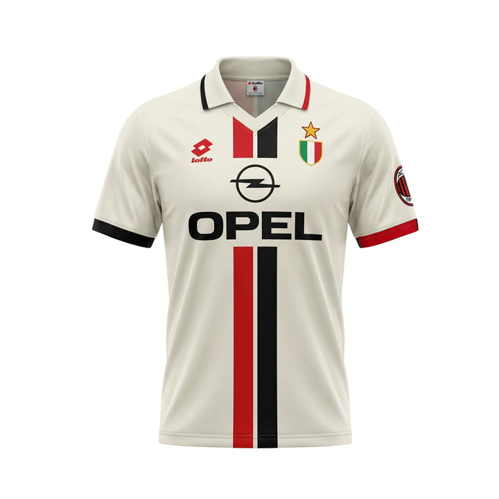AC Milan Extérieur 95/96 - Blanc Cassé