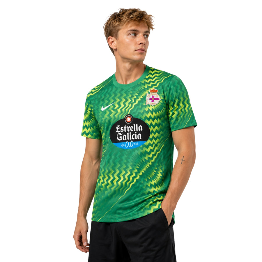 Deportivo de La Coruña Gardiens de But 26/27 - Vert et Jaune