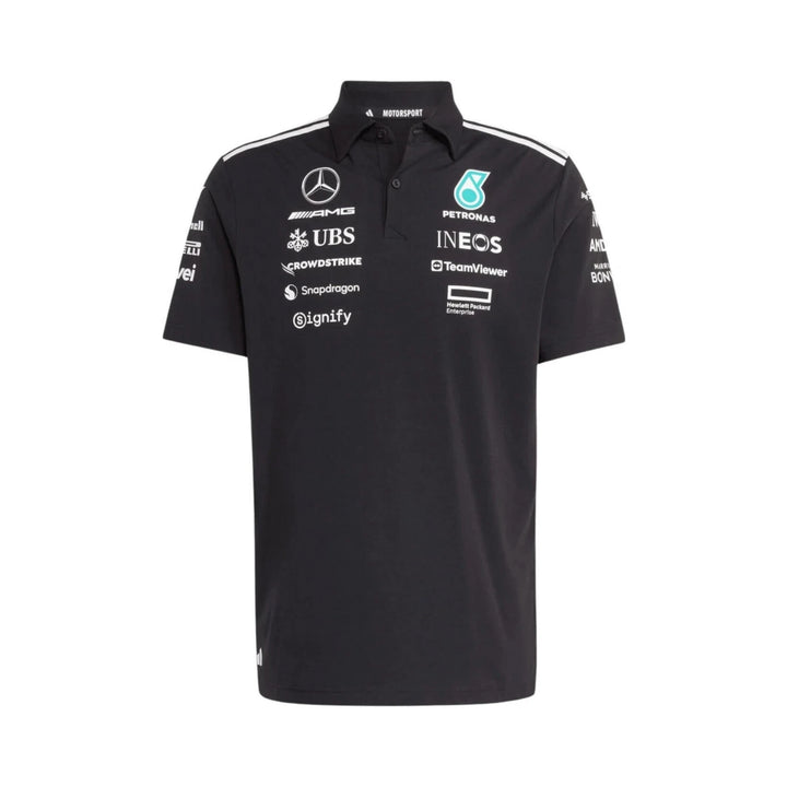 Mercedes AMG Petronas F1 2025 Polo - Black