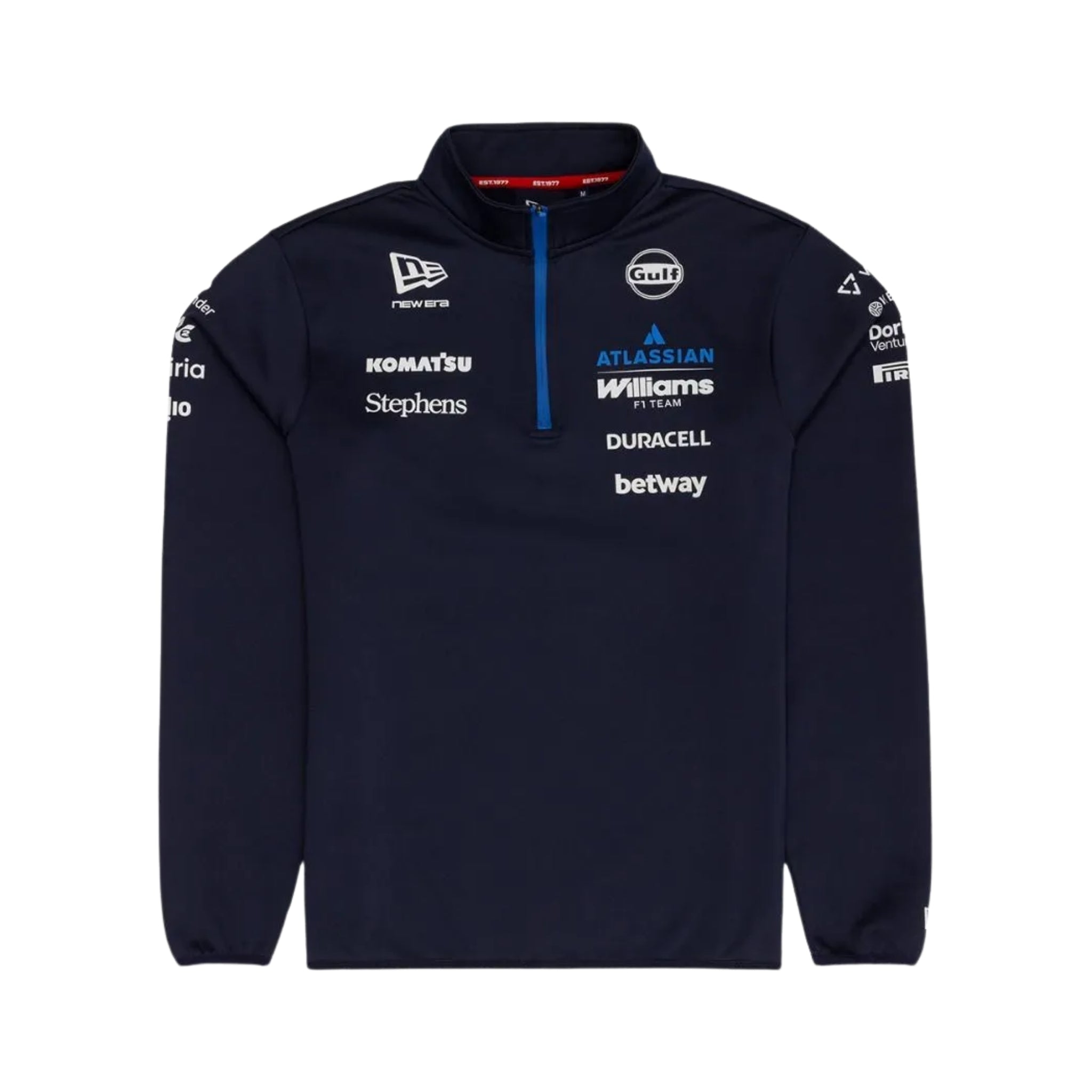 Sweat Willians F1 2026 - 1/2 Zip - Vue de face