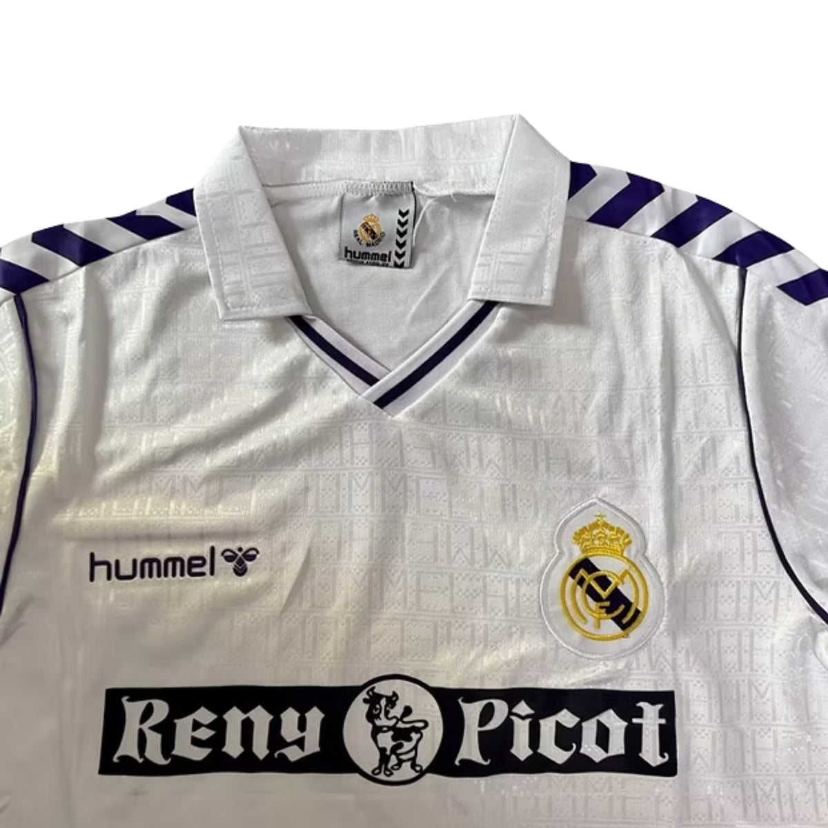 Real Madrid Domicile 89/90 - Détail
