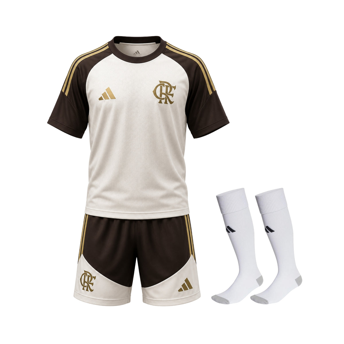 Kit - Flamengo Entraînement 26/27 - Blanc Cassé