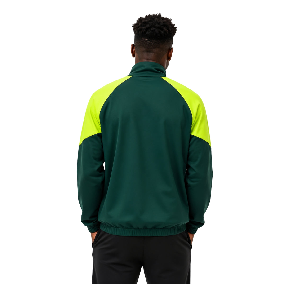 Coupe-Vent - Senegal 26/27 - Vert Foncé et Vert Fluo