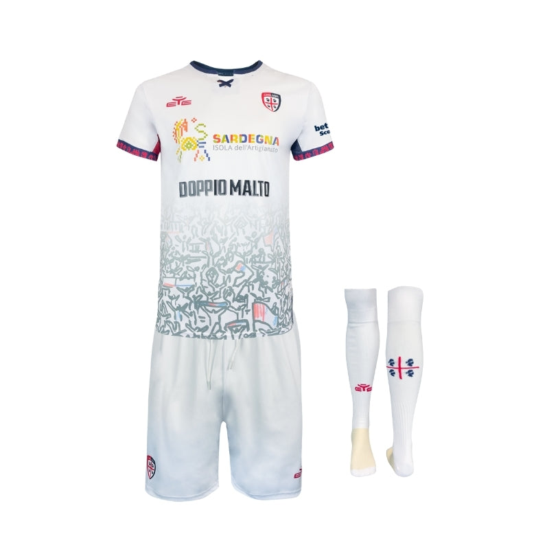 Kit Infantil - Cagliari Calcio Visitante 25/26
